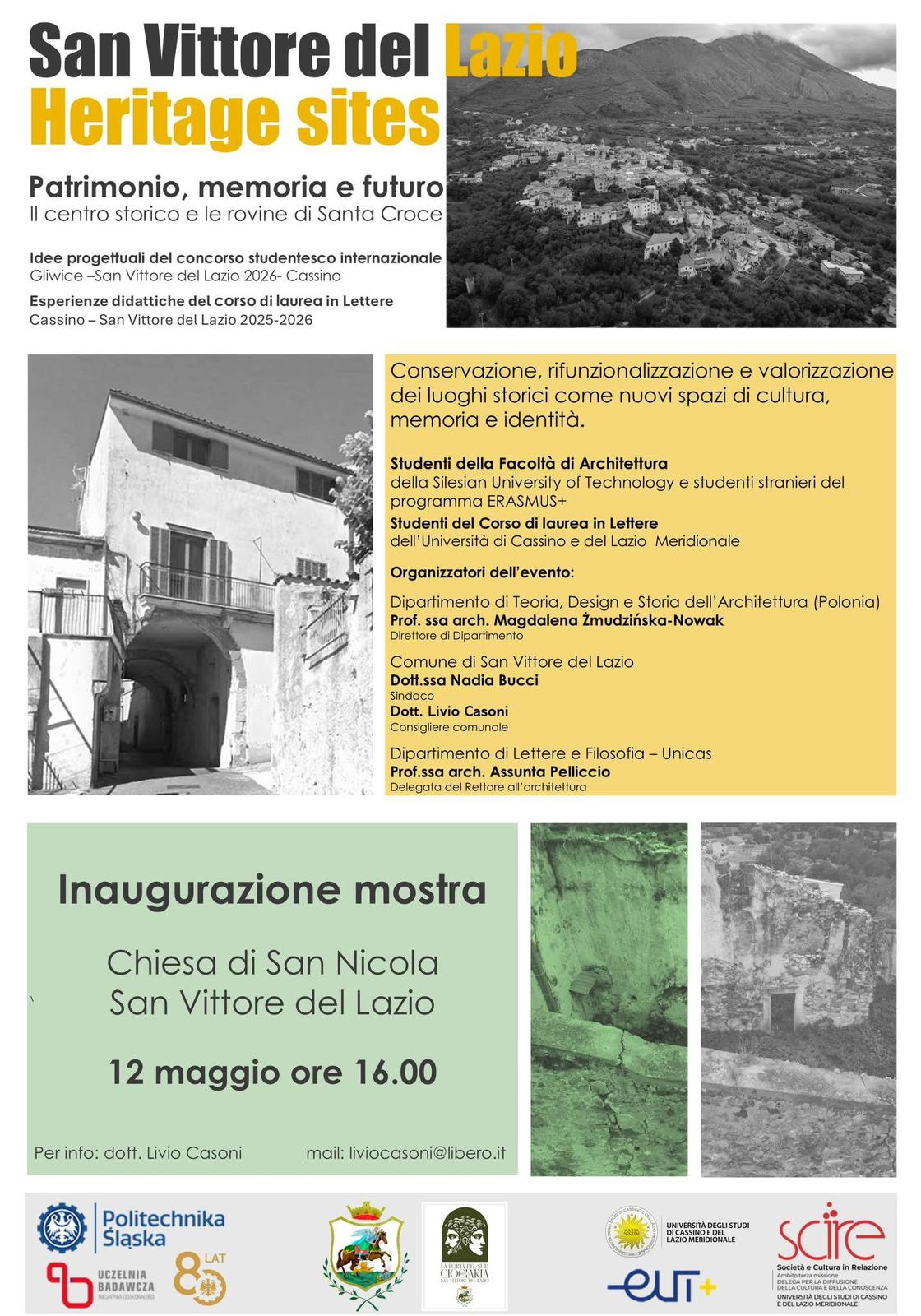 Inaugurazione mostra Chiesa San Nicola